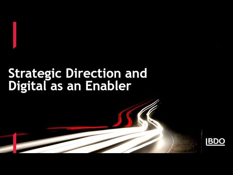 Strategic planning with digital transformation | BDO Canada