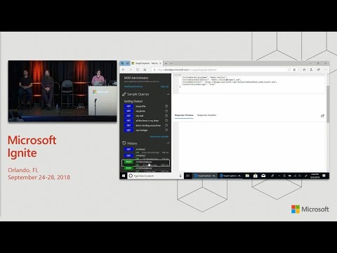 Streamlining your business processes using Microsoft Graph - BRK2266