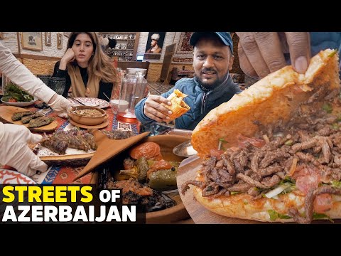 Street Food & Traditional Dinner of Azerbaijan | Baku Museums & Heydar Ali Centre