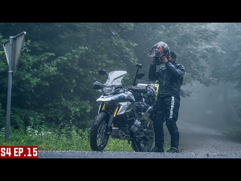 SURVIVING IN UNEXPECTED HEAVY RAINSTORM IN GALIYAT S04 EP. 15 | KASHMIR MOTORCYCLE TOUR