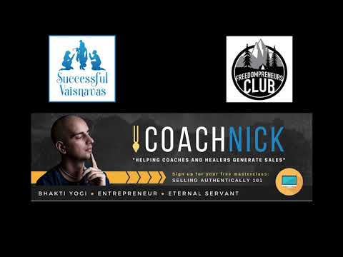 SV-21-Interview with Coach Nick Pereira - Business Coach and Hare Krishna devotee