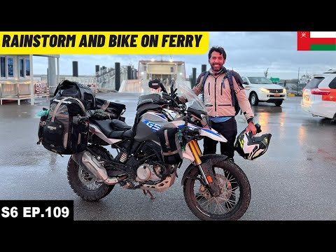 Taking the FERRY to Avoid two Border Crossings EP.109 | MIDDLE EAST Motorcycle Tour