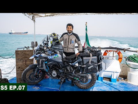 TAKING THE FERRY WITH RANGEELI | S05 EP.07 | PAKISTAN TO SAUDI ARABIA MOTORCYCLE