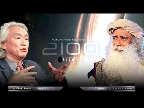 Technologies of the Future Sadhguru and Michio kaku Speech Interview Latest In Russia