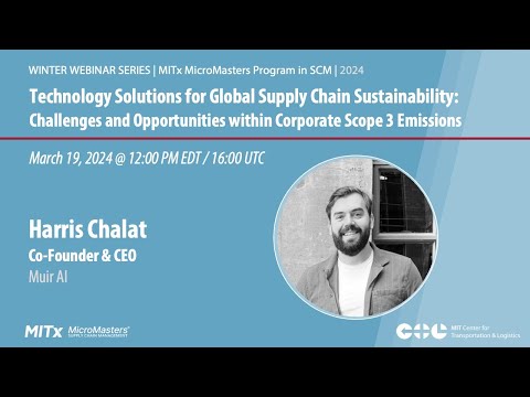 Technology Solutions for Global Supply Chain Sustainability: Challenges and Opportunities