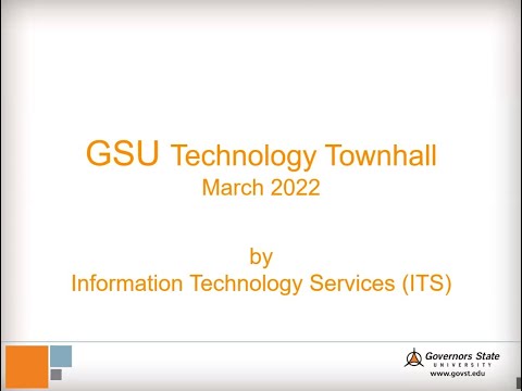 Technology Town Hall