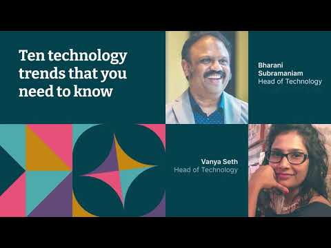 Ten technology trends that you need to know – Bharani Subramaniam and Vanya Seth – XConf India 2022