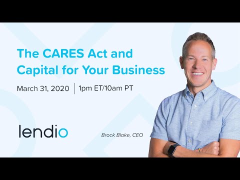 The CARES Act and Capital for Your Business