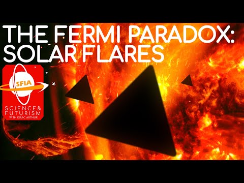 The Fermi Paradox: Solar Flares