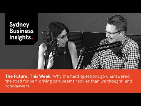 The Future, This Week 24 Mar 2017: hard questions go unanswered, self-driving cars, and robolawyers