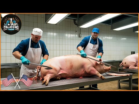 The Hidden World of American Pig Farming - How Technology Transforms the Industry