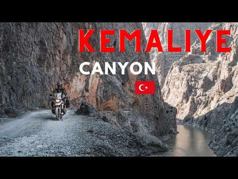 The Incredible Kemaliye Kanyon Tunnel Road Turkey Ep. 34 | Motorcycle Tour Germany to Pakistan