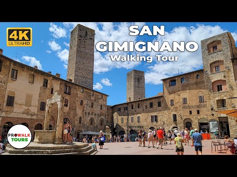 The Medieval Sky Scrapers of Italy! - San Gimignano - With Captions