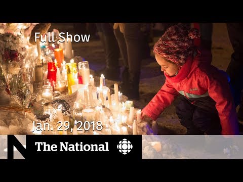 The National for Monday January 29, 2018 - Bruce McArthur, Mosque Vigil, #MeToo