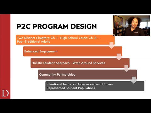 The New Pathways to Careers Program (P2C) at Dunwoody College of Technology
