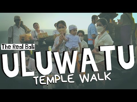 The Real Fascinating Bali at ULUWATU TEMPLE walk / Don't MISS or SKIP (WITH SUBTITLE)