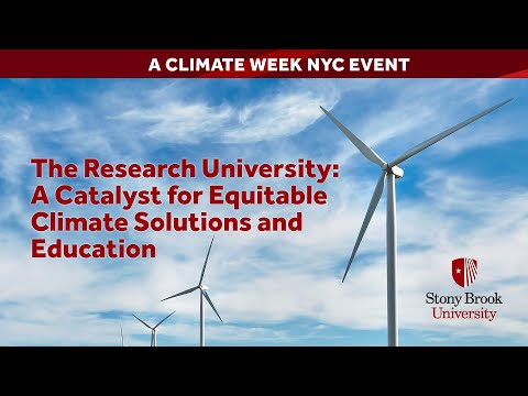 The Research University: A Catalyst for Equitable Climate Solutions and Education
