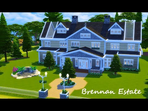 The Sims 4\\ Brennan Estate\\ Build Tour\\ With Voice Over