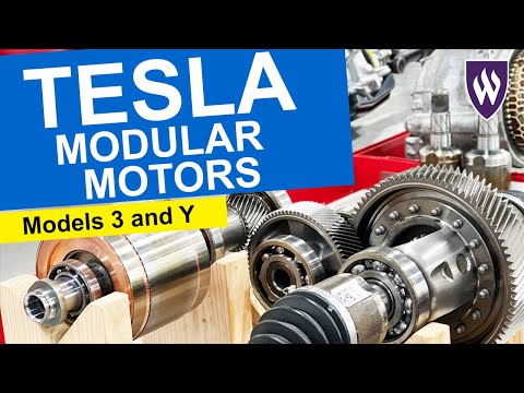 The Tesla Model 3's Modular Motors
