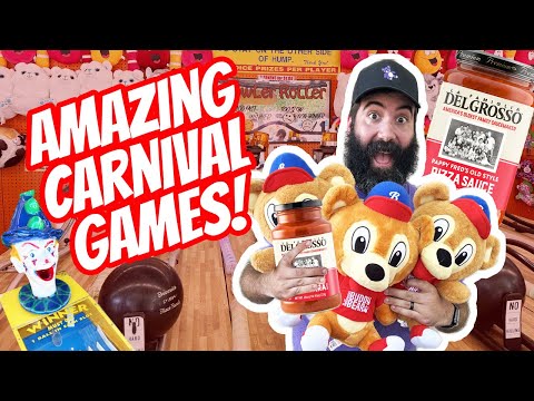 This Amusement Park Has AMAZING Classic Carnival Games!