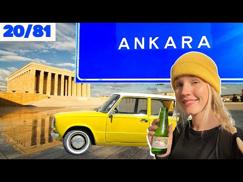 This is ANKARA!! | A road trip with my old car 