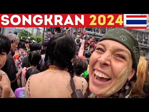 THIS IS WHY WE LOVE SONGKRAN  Bangkok is WET & WILD