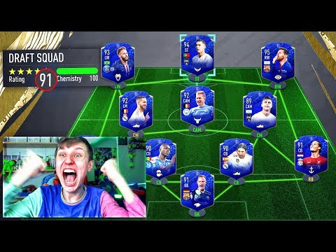 TOTY Ronaldo In FULL TEAM OF THE YEAR NOMINEE FUT DRAFT!! (FIFA 20)