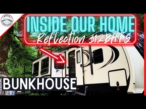 Tour a Great RV Bunkhouse for a Family | Grand Design Reflection 312 BHTS | Full time RV Family