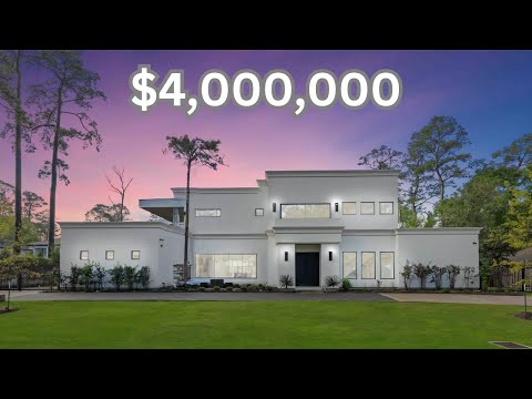Touring a $4,000,000 One of a Kind Modern Masterpiece!