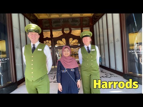 Touring a Famous Shopping Centre in London! Harrods! #travelvlog  #london Prt 1