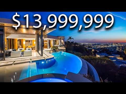 Touring A Mountain Mansion With A Floating Pool!
