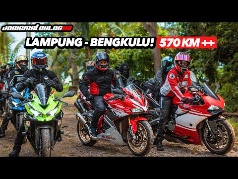 Touring Lampung ke Bengkulu! 600 KM Sehari!  | Tour de Hills & Coast SUMATRA (Eps 2)