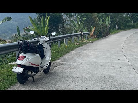 Touring seru ke citorek - negri di atas awan - vespa