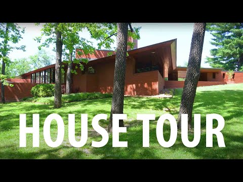 TOURING The Frank Lloyd Wright House in Ebsworth Park (Kraus House) | This House Tours