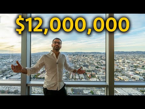 Touring the Highest Luxury Penthouse in Los Angeles