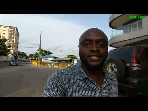 Touring The Neighborhood Of BATTERIE IV In Libreville Gabon