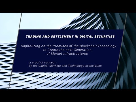 Trading and Settlement in Digital Securities