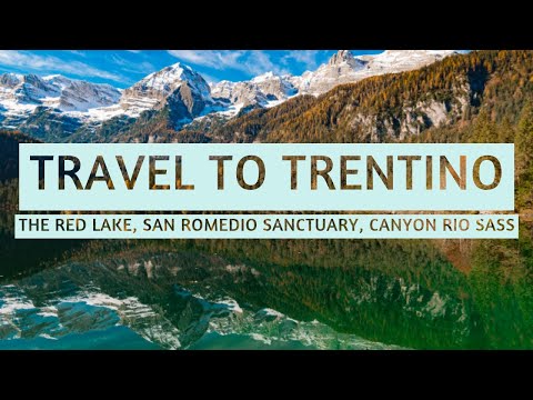 Travel to Trentino Italy part 1 - The Red Lake, Sanctuary of San Romedio and Canyon Rio Sass