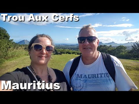 Trou Aux Cerfs Mauritius (It's a volcano)