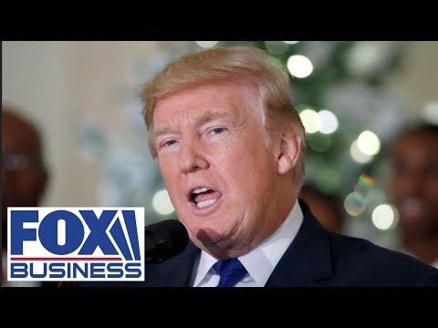 Trump delivers remarks on the US economy pre-coronavirus