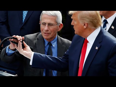 Trump, Dr. Fauci participate in roundtable at American Red Cross HQ