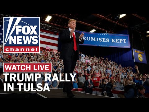 Trump holds MAGA rally in Tulsa, OK