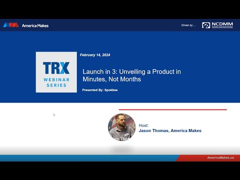 TRX Webinar - 2/14/2024 - Launch in 3: Unveiling a Product in Minutes, Not Months - Spokbee
