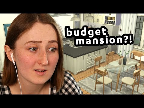trying to furnish an entire sims mansion... on a budget