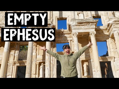 TURKEY’S AMAZING EPHESUS - We got it all to ourselves !