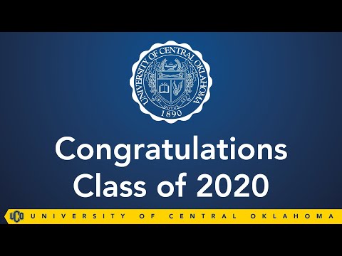 UCO Virtual Commencement, Fall 2020: College of Business