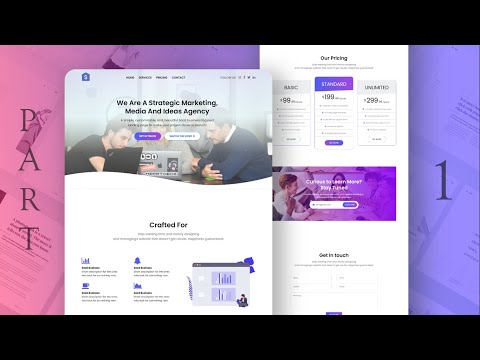 ULTRA RESPONSIVE BUSINESS AGENCY WEBSITE USING HTML CSS & JAVASCRIPT