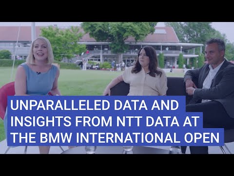 Unparalleled data and insights from NTT DATA at the BMW International Open