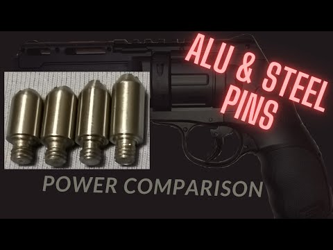 Valve pins comparison test