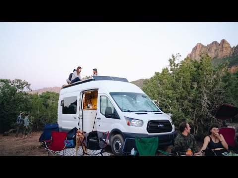 vanlife daily routines + week in the life